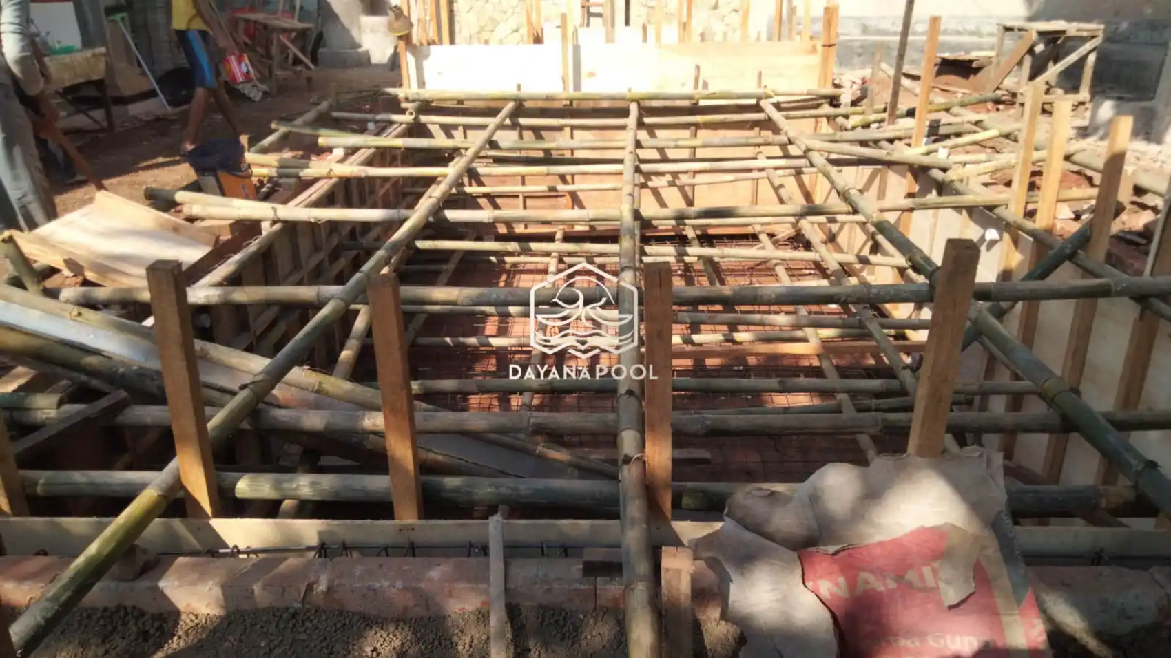pengecoran kolam renang struktur brton oleh tim ddayanapool