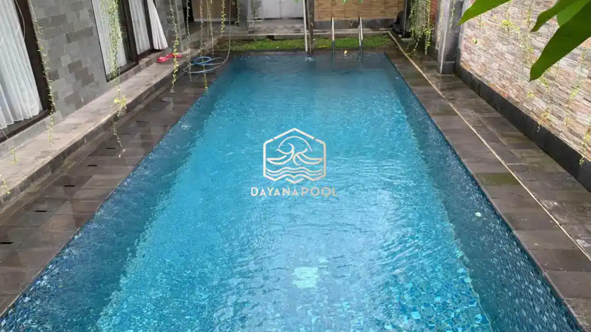 kolam renang overflow mini malis buatan dayanpool
