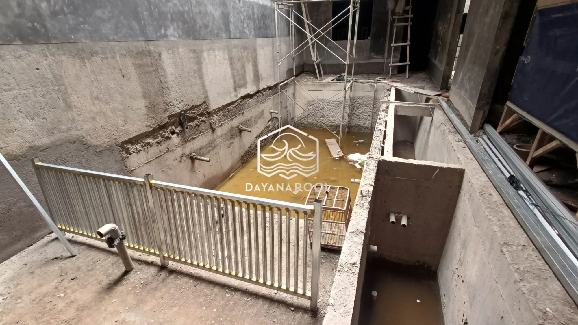 renovasi koalm renang oleh tim dayanapool