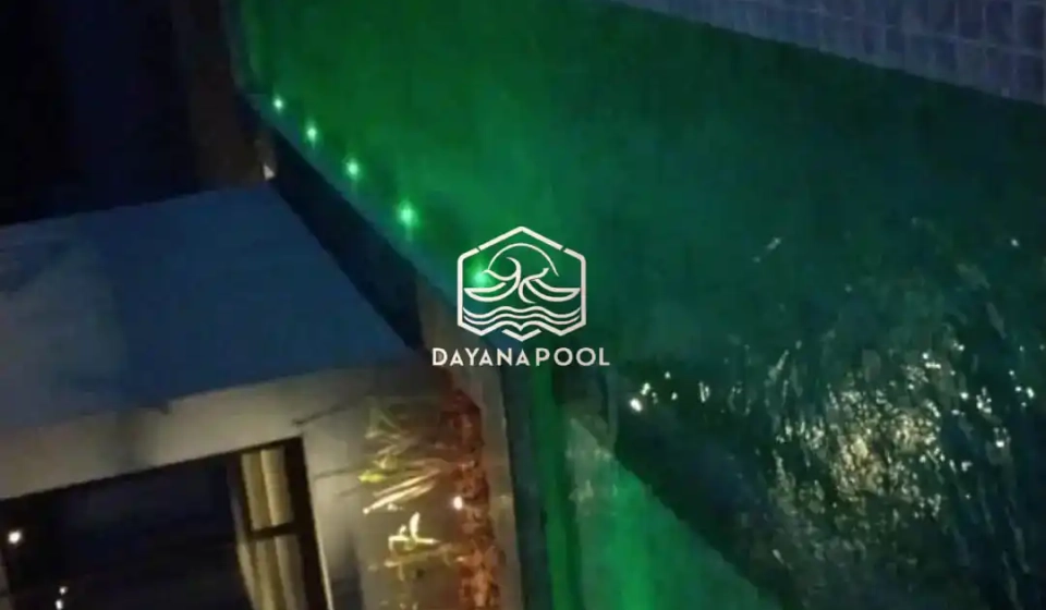 kolam renang denagan finishing batu buatan dayanapool