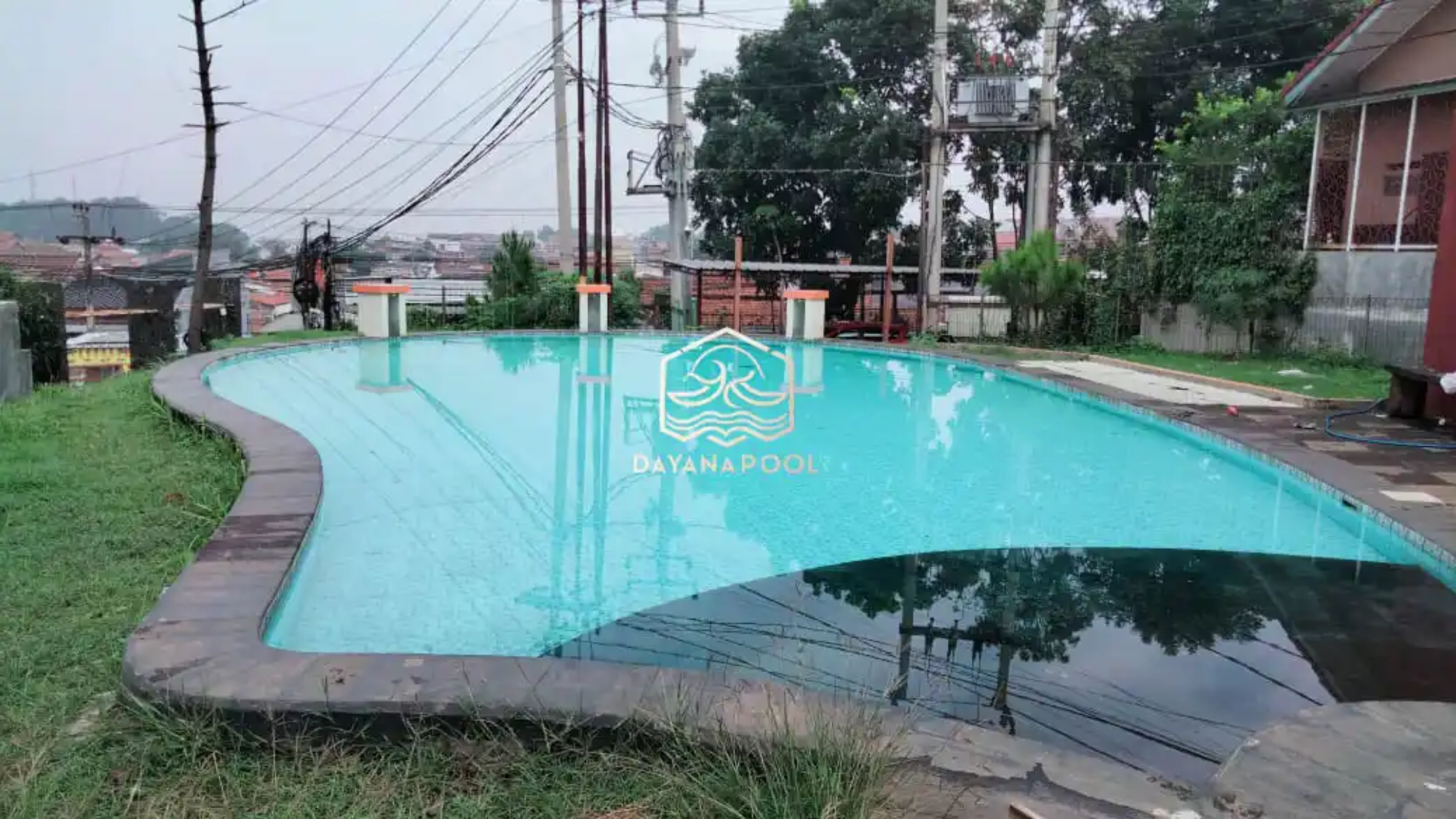 kolam renang infinity buatan dayanapool