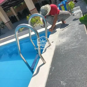 tangga stainless kolam renang