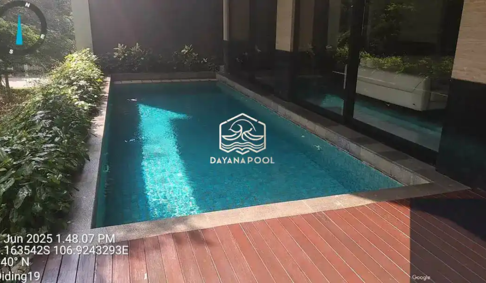 kolam renang overflow buatan dayanapol kontraktor kolam renang