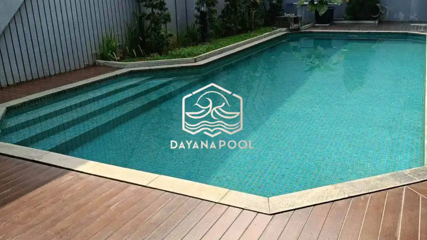 kolam renang skimmer denagn finishing keramik