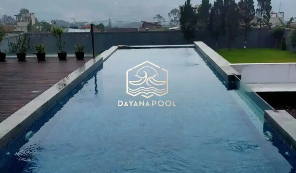 kolam renang overflow buatan dayanapol kontraktor kolam renang