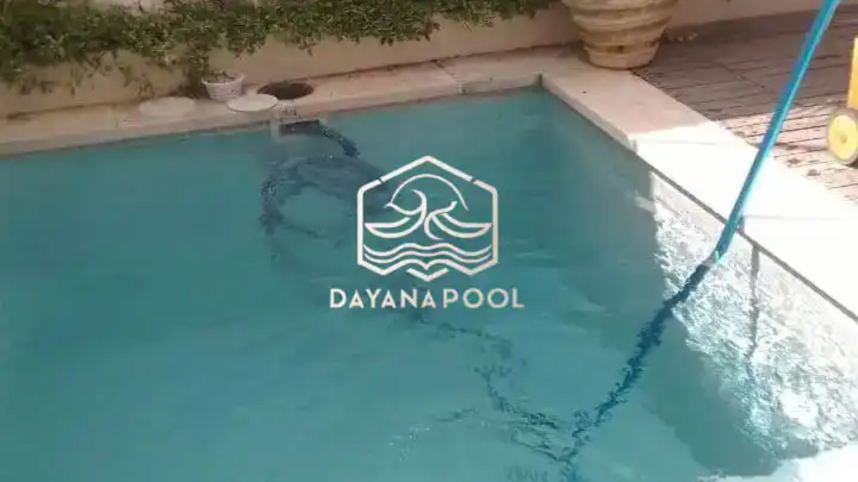 kolam renang yang airnya kurang terawat