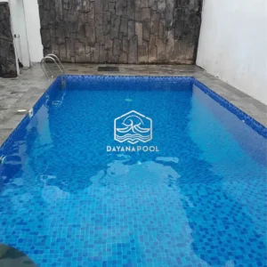 kolam renang skimmer denagn finishing keramik