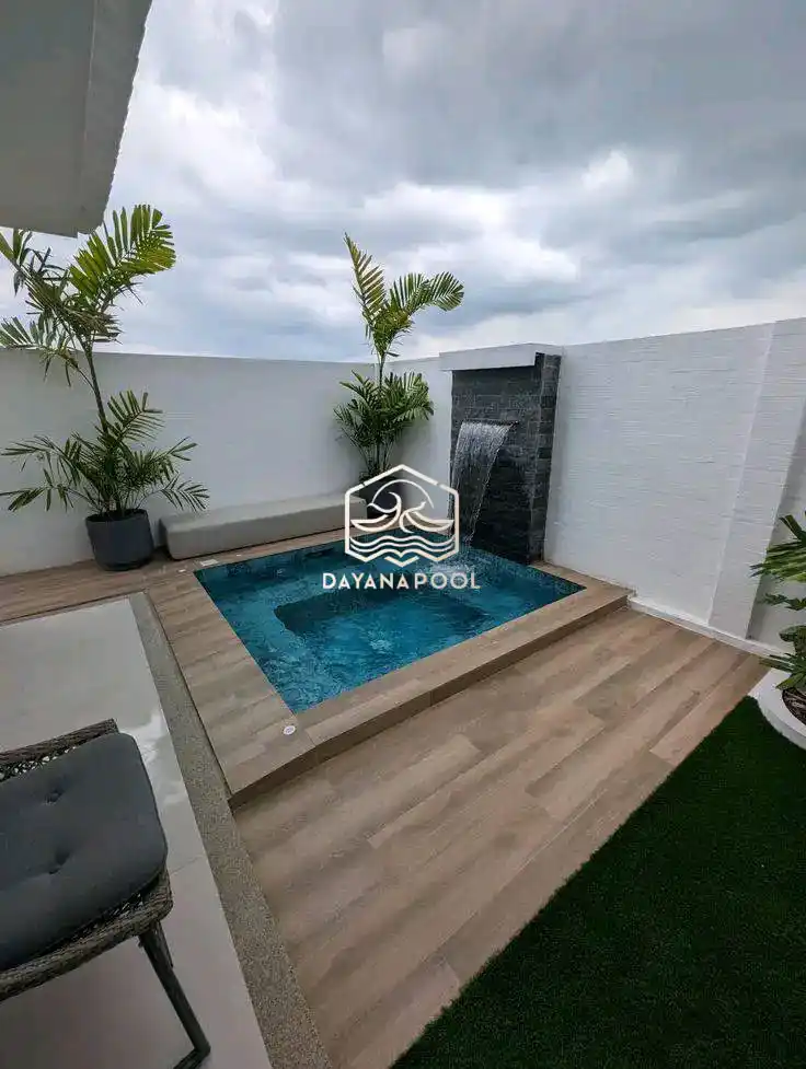 jakuzzi minimalis buatan dayanapool