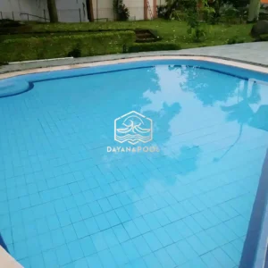 kolam renang semi overflow outdor