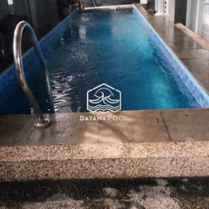 kolam renang semi overflow minimlais