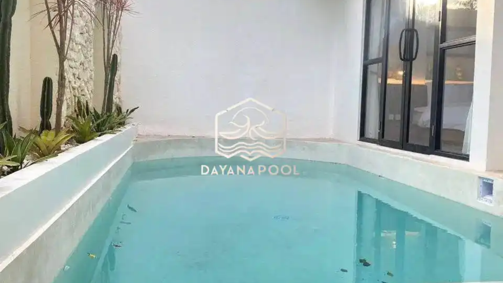 kolam renang finishing batu sukabumi hijau