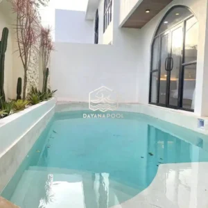 kolam renang finishing batu sukabumi hijau
