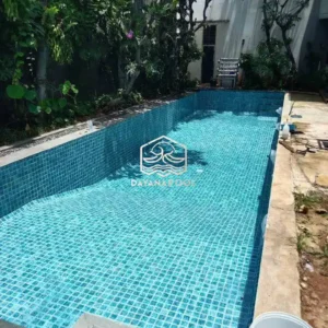 kolam renang finishing batu sukabumi hijau