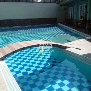 dekorasi di kolam renang