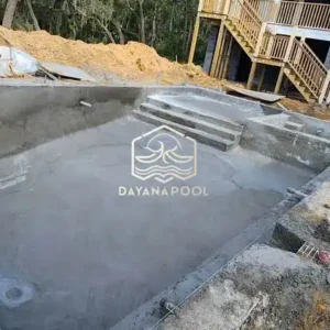 tahap water profing kolam renang
