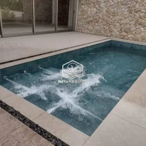 kolam renang skimmer box desain minimalis