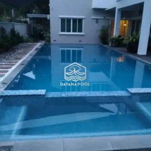 kolam renang overflow buatan dayanapool
