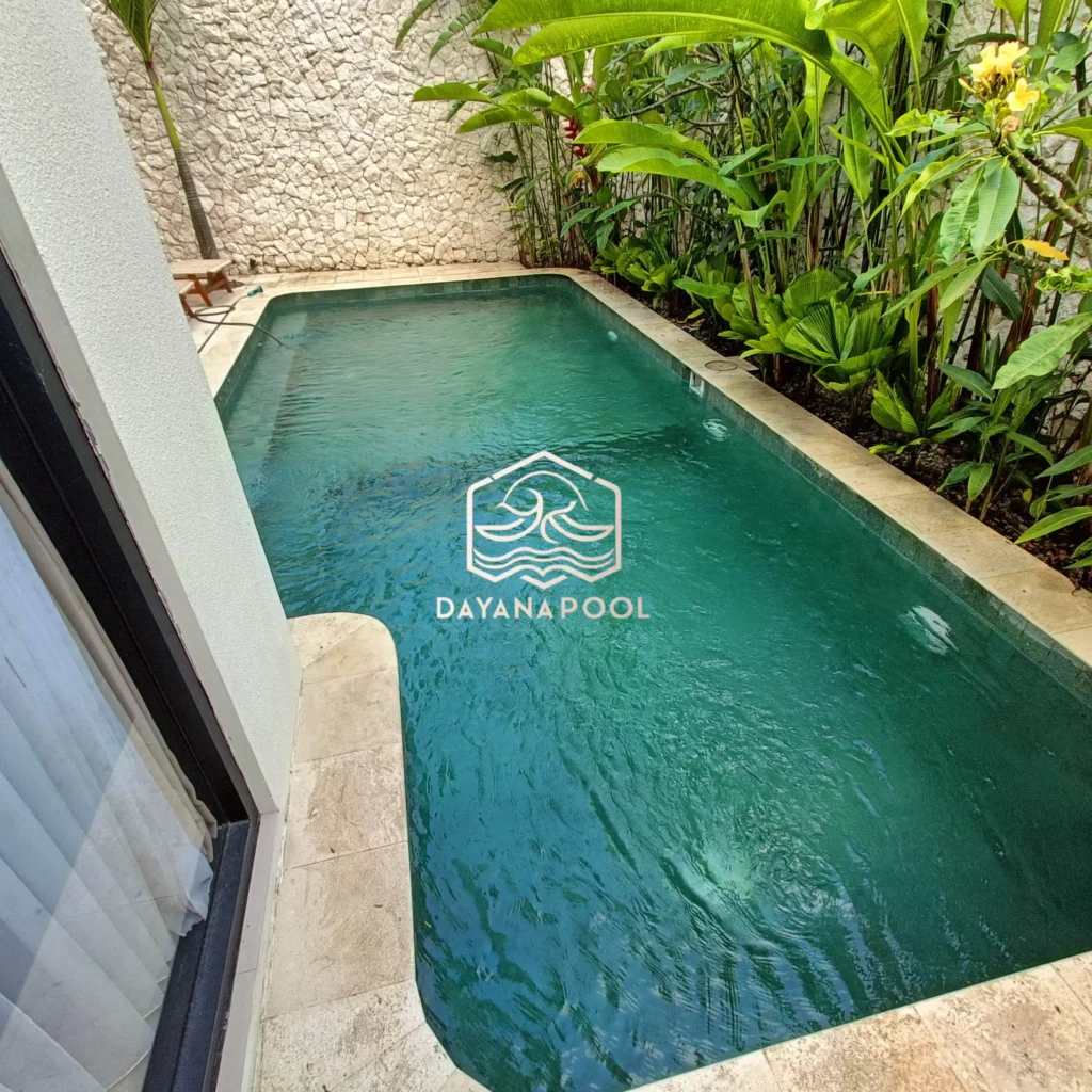 kolam renang skimmer minimalis buatan dayanapool