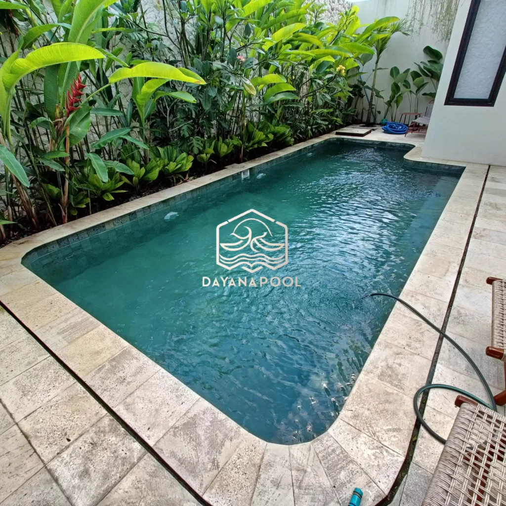 kolam renang skimmer minimalis buatan dayanapool