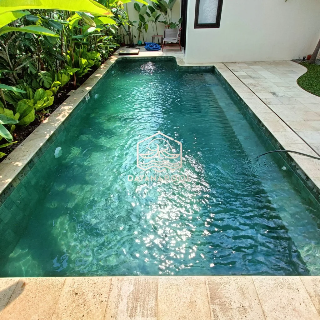 kolam renang skimmer minimalis buatan dayanapool
