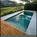 kolam rendam air hangat denan finishing batu alam buatan dayanapool