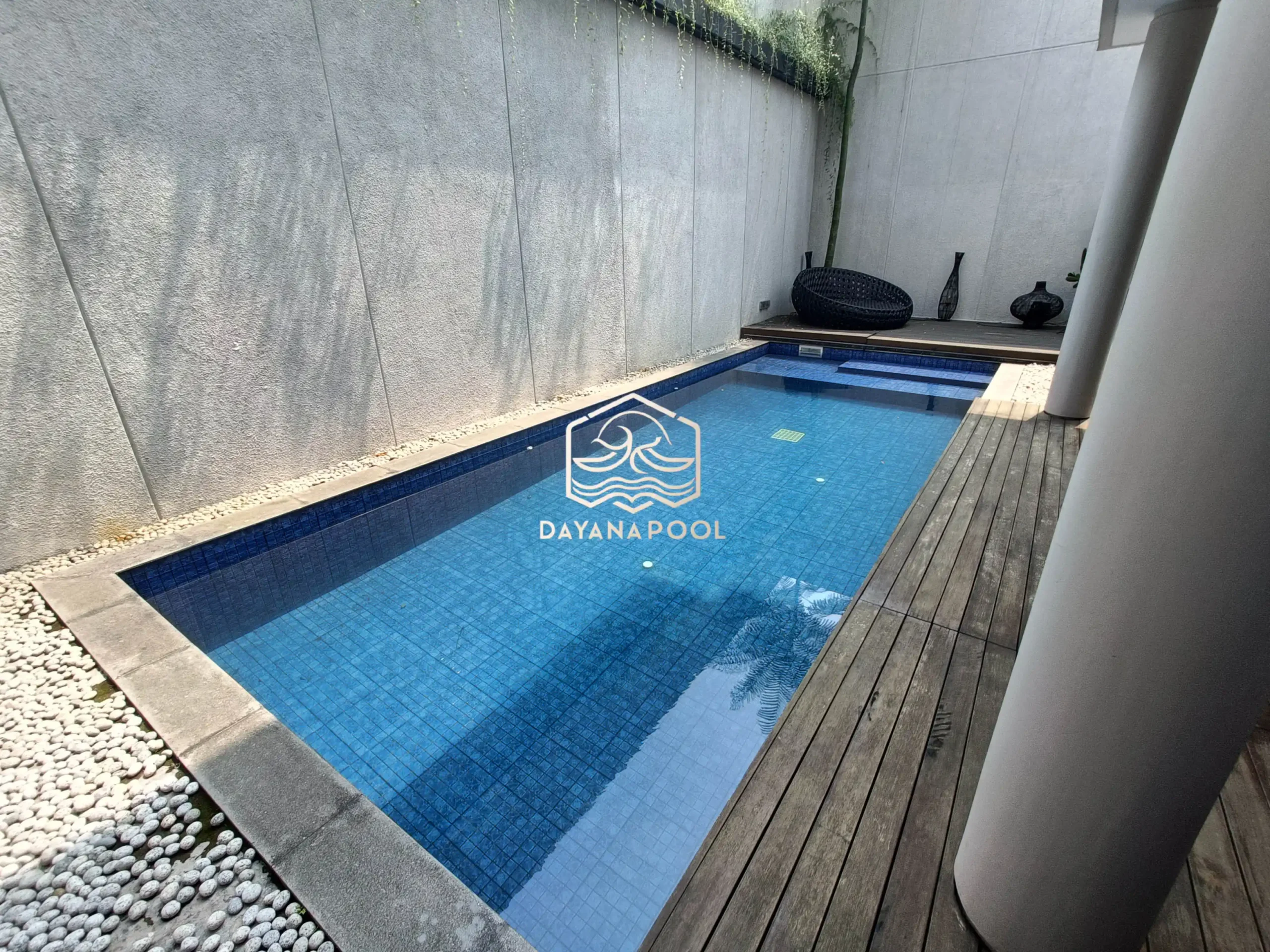 kolam renang skimmer di KBP buatan dayanapool