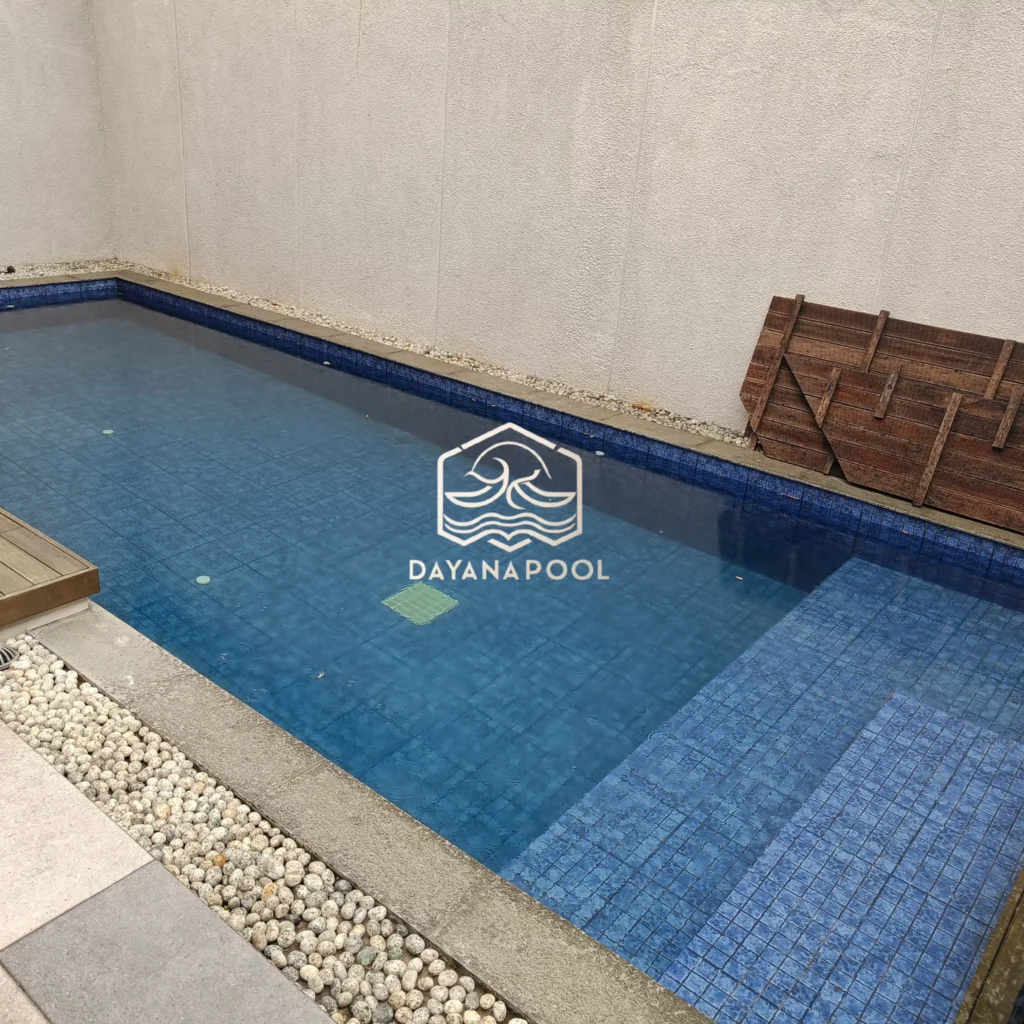 kolam renang skimmer ukuran 3x7 buatan dayanapool