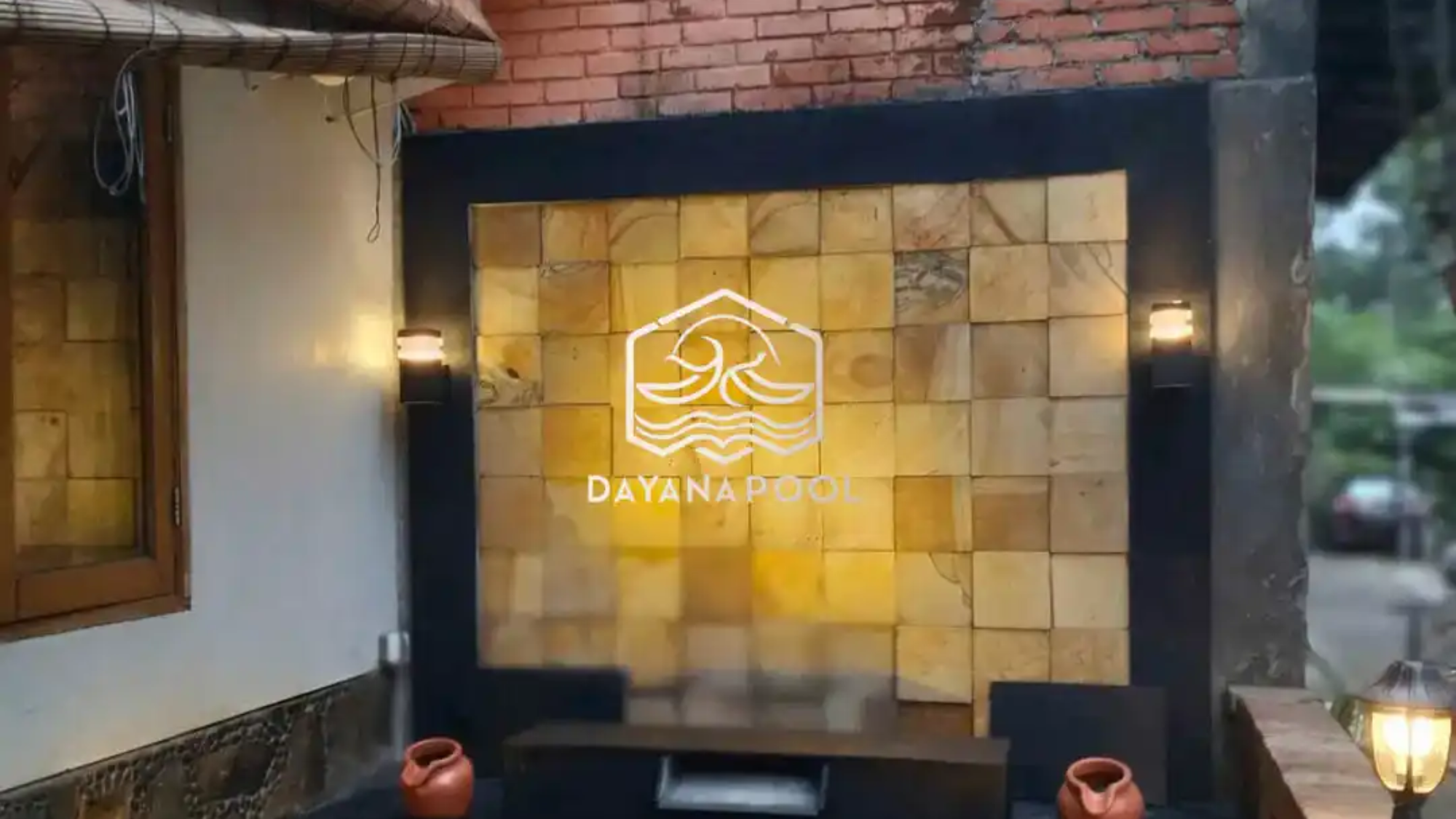kolam ikan yang baru dibuat oleh dayanapool