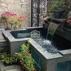 kolam ikan minimalis