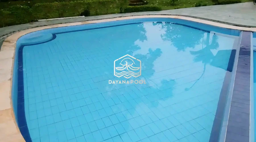kolam renang semi overflow outdor