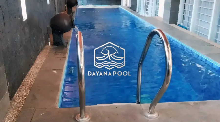 kolam renang semi overflow minimlais