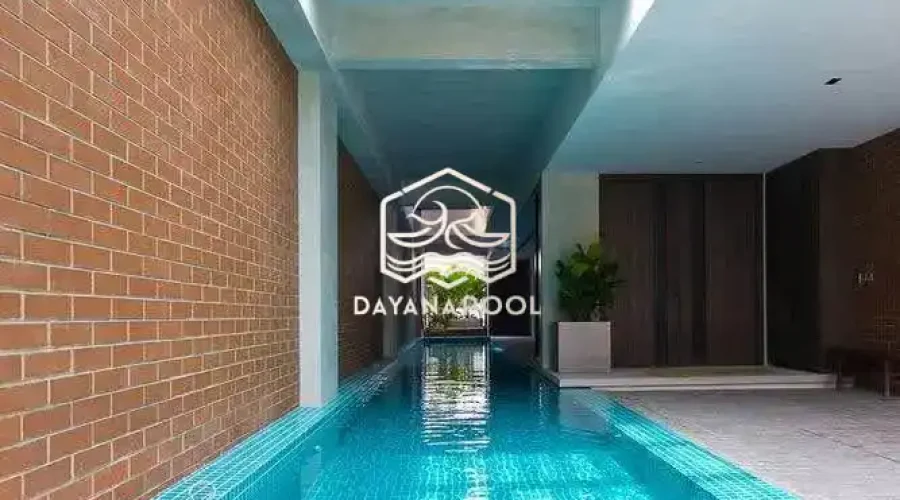 kolam renang overflow mewah dan fungsional
