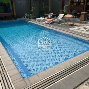 kolam renang overflow mini malis buatan dayanpool