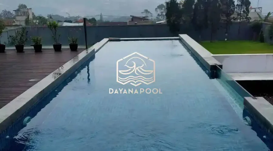 kolam renang overflow buatan dayanapol kontraktor kolam renang