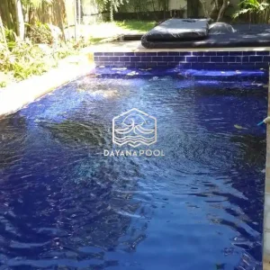 kolam renang skimmer denagn finishing keramik