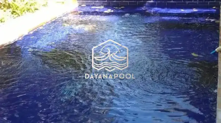 kolam renang skimmer denagn finishing keramik