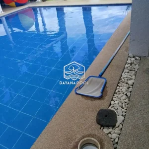 kolam renang skimmer box desain minimalis