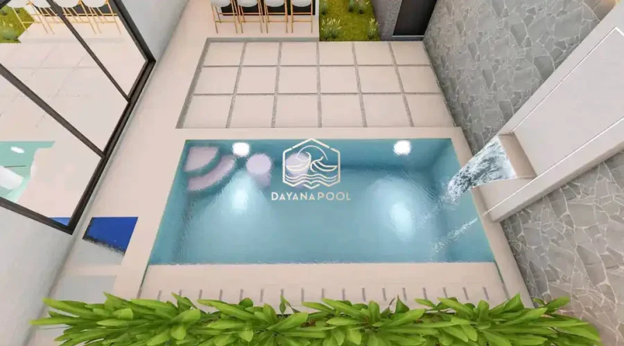 gambar 3 dimensi desain kolam renang