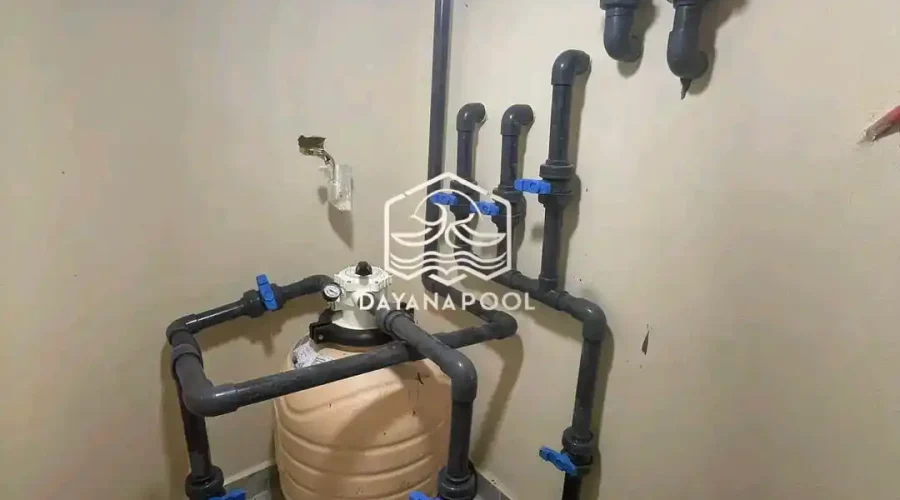 instalasi filterasi kolam renang