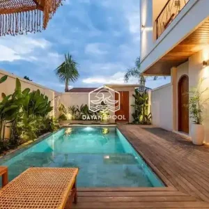 kolam renang dengan finishing batu alam sukabumi buatan dayanapool