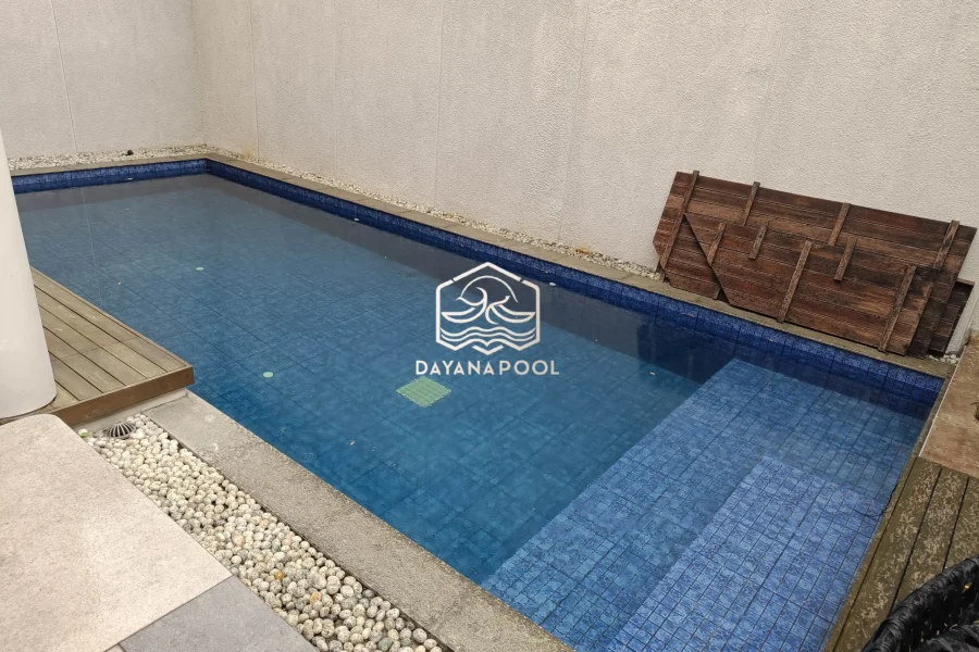 kolam renang skimmer ukuran 3x7 buatan dayanapool