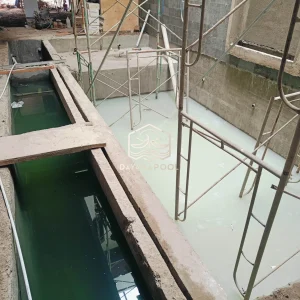 proses waterprove kolam renang