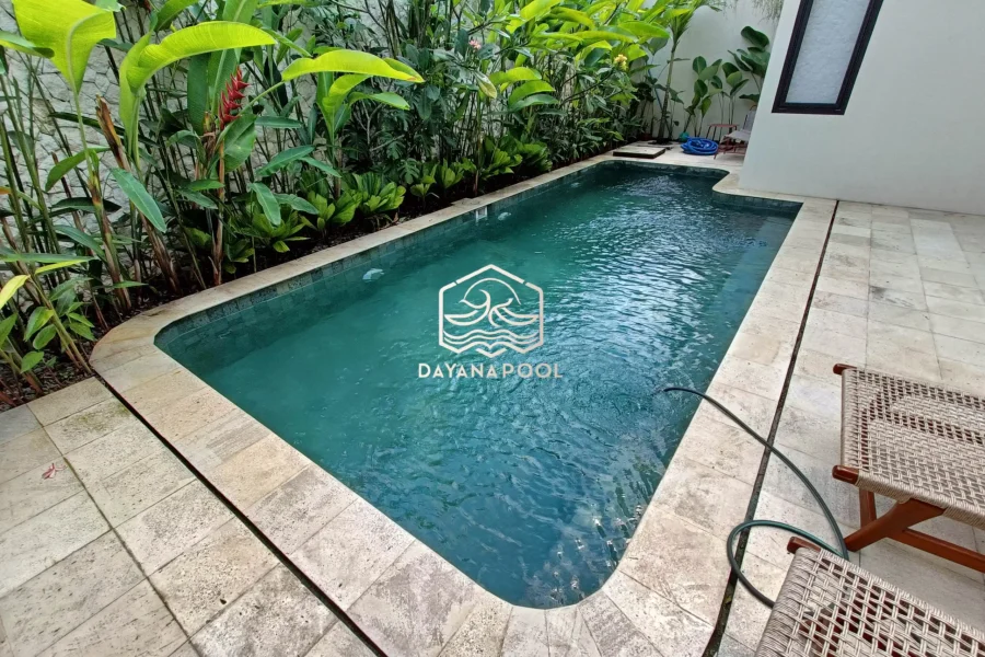 kolam renang skimmer minimalis buatan dayanapool