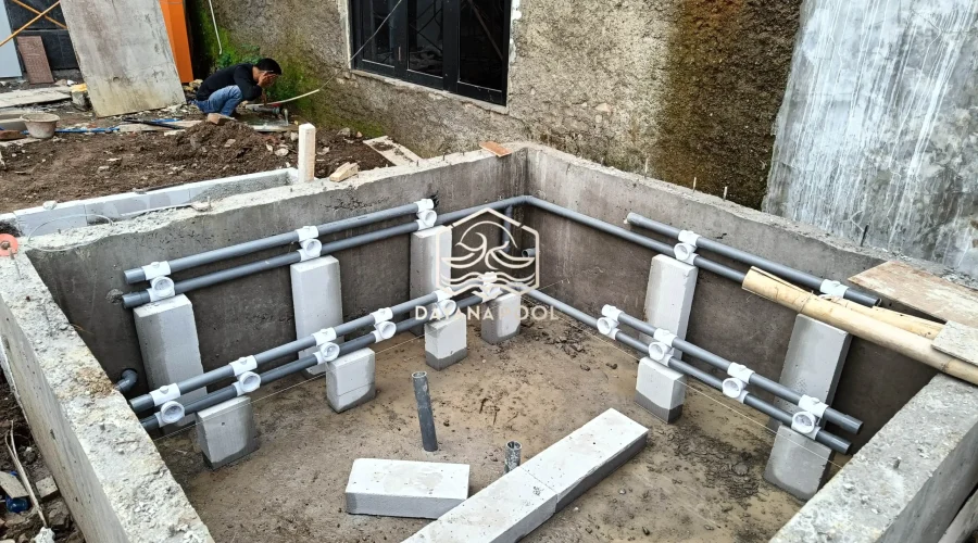 instalasi plumbing jakuzzi oleh dayanapool