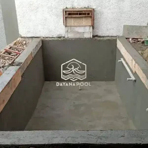 pembuatan kolam renang tahap waterprofing