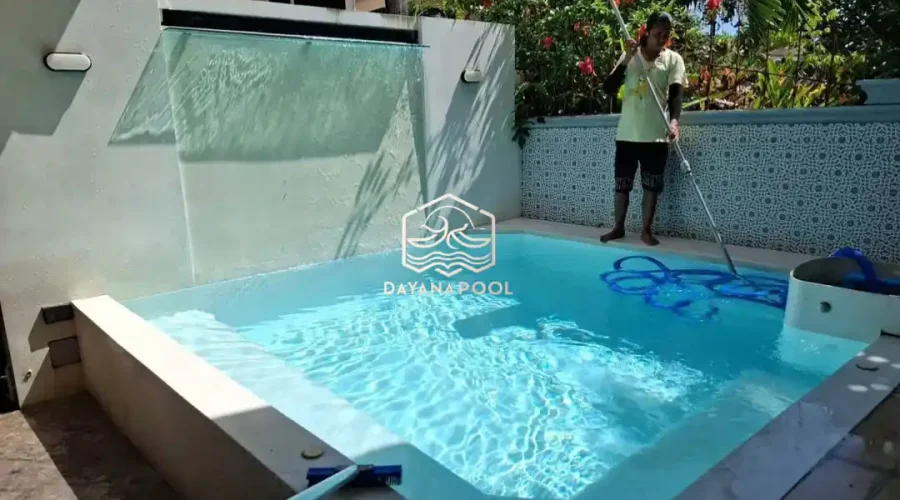 proses maintenance kolam renang
